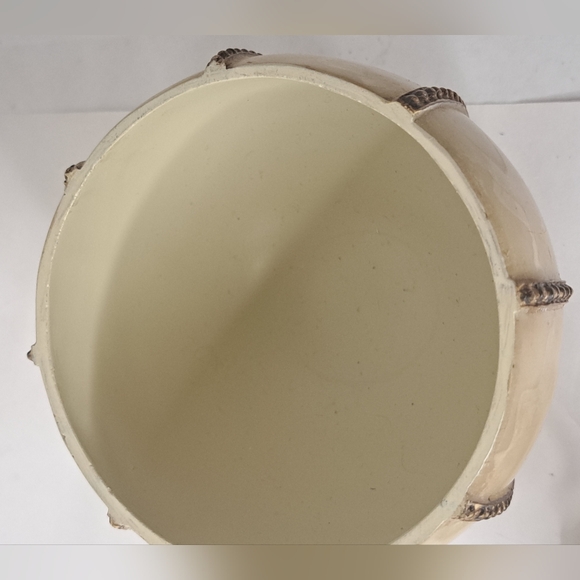 Vintage Croscill Home Romanza Trinket Box Hand Painted Faux Onyx Brass. - Picture 5 of 10